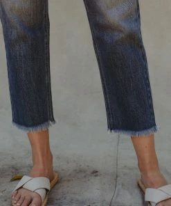 KANCAN Angelina High Rise Slim Straight Jeans Straight Leg