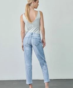 KANCAN Leonel Mid Rise Boyfriend Jeans