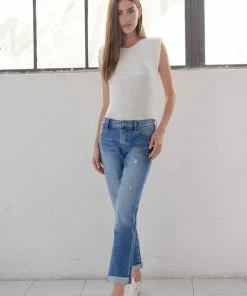 KANCAN Leonel Mid Rise Boyfriend Jeans