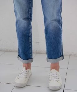 KANCAN Leonel Mid Rise Boyfriend Jeans