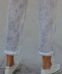 KANCAN Mikel High Rise Straight Leg Jeans