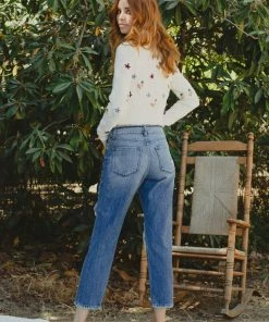 KANCAN Ariela High Rise Straight Leg Jeans