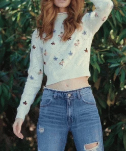 KANCAN Ariela High Rise Straight Leg Jeans