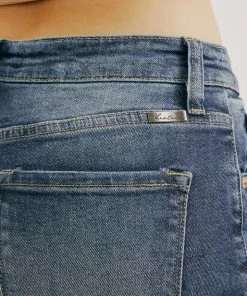 KANCAN Norrine High Rise Slim Straight Jeans Straight Leg