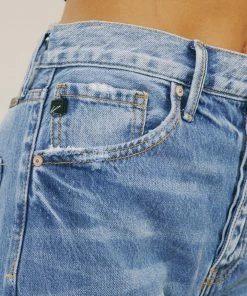 KANCAN Ashe Ultra High Rise Straight Leg Jeans New Arrivals