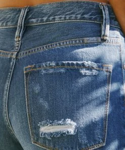 KANCAN Yolanda Ultra High Rise 90's Straight Leg Jeans