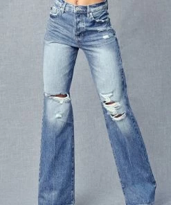 KANCAN Flare & Bootcut Lydia Ultra High Rise 90's Flare Jeans
