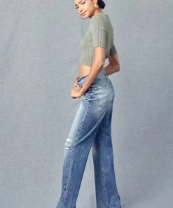KANCAN Flare & Bootcut Lydia Ultra High Rise 90's Flare Jeans