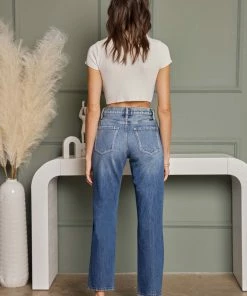 KANCAN Keke High Rise Straight Leg Jeans