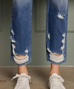 KANCAN Keke High Rise Straight Leg Jeans