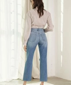 KANCAN Keke High Rise Straight Leg Jeans