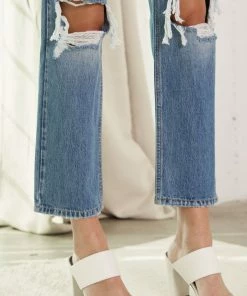 KANCAN Keke High Rise Straight Leg Jeans