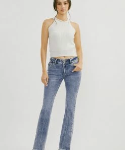 KANCAN Maizie Mid Rise Bootcut Jeans