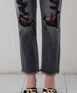 KANCAN Straight Leg Zara High Rise Slim Straight Jeans 13 KANCAN Straight Leg Zara High Rise Slim Straight Jeans