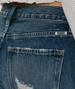 KANCAN Charlize Mid Rise Boyfriend Jeans