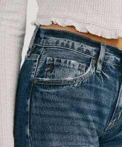 KANCAN Charlize Mid Rise Boyfriend Jeans