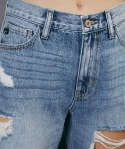 KANCAN Millie High Rise Straight Leg Jeans