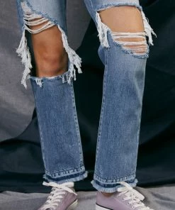 KANCAN Millie High Rise Straight Leg Jeans