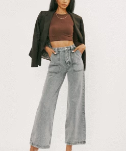 KANCAN Parker Ultra High Rise 90's Skater Jeans