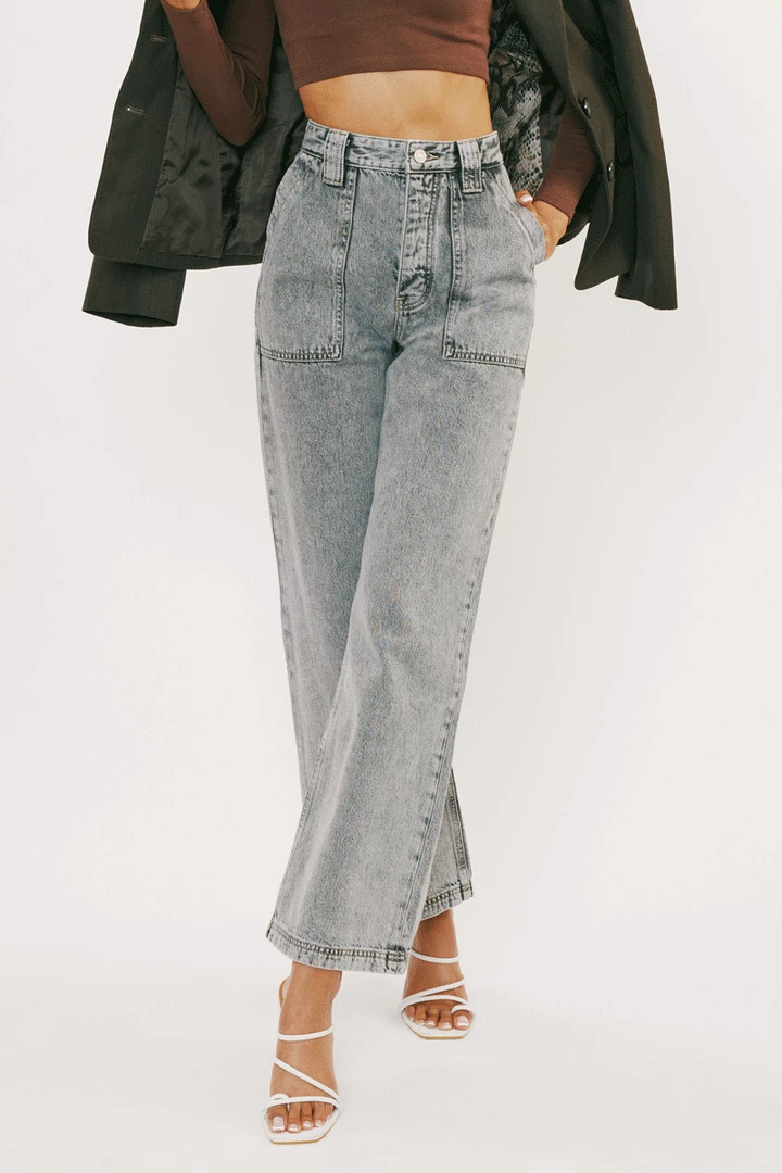 KANCAN Parker Ultra High Rise 90's Skater Jeans 6 KANCAN Parker Ultra High Rise 90's Skater Jeans