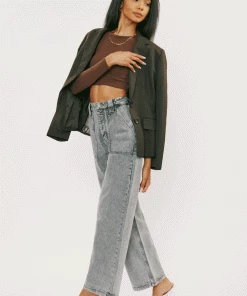 KANCAN Parker Ultra High Rise 90's Skater Jeans 18 KANCAN Parker Ultra High Rise 90's Skater Jeans