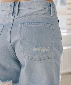 KANCAN Kehlani Ultra High Rise 90's Boyfriend Shorts Shorts & Skirts