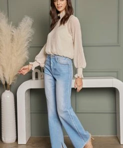 KANCAN Janna High Rise 90's Flare Jeans