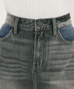 KANCAN New Arrivals Grace Color Block Mini Skirt