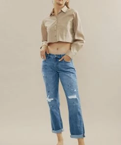 KANCAN Zyra Mid Rise Boyfriend Jeans 14 KANCAN Zyra Mid Rise Boyfriend Jeans