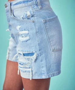 KANCAN Althaia Ultra High Rise 90's Boyfriend Shorts Shorts & Skirts