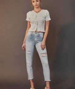 KANCAN Bliss High Rise Mom Jeans