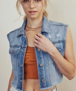 KANCAN Billie 90's Cropped Vest