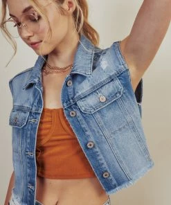 KANCAN Billie 90's Cropped Vest
