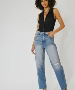 KANCAN Quincy High Rise Dad Jeans New Arrivals