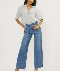 KANCAN New Arrivals Finn Ultra High Rise Wide Fit Jeans