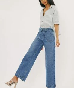 KANCAN New Arrivals Finn Ultra High Rise Wide Fit Jeans