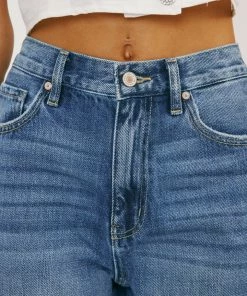 KANCAN New Arrivals Medora 90's Straight Jeans