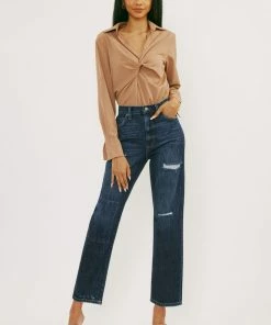 KANCAN Fox Ultra High Rise 90's Boyfriend Jeans New Arrivals