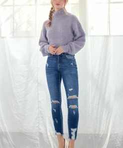 KANCAN Kaden High Rise Ankle Skinny Jeans