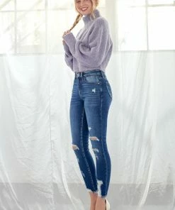 KANCAN Kaden High Rise Ankle Skinny Jeans