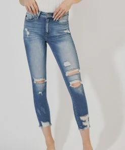 KANCAN Kaden High Rise Ankle Skinny Jeans