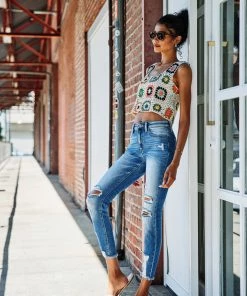 KANCAN Kaden High Rise Ankle Skinny Jeans