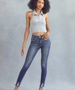 KANCAN Hailey High Rise Super Skinny Jeans