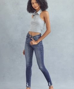 KANCAN Hailey High Rise Super Skinny Jeans