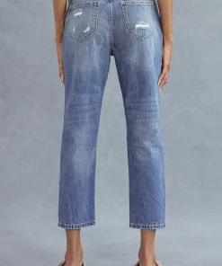 KANCAN Bobbie Ultra High Rise Straight Leg Jeans