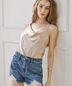 KANCAN Ivanna Ultra High Rise Mom Shorts