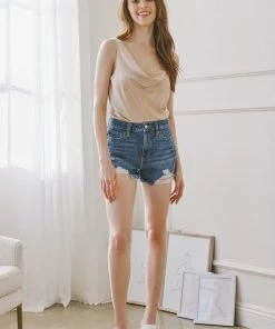 KANCAN Ivanna Ultra High Rise Mom Shorts