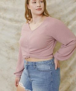 KANCAN Isabelle Ultra High Rise Mom Shorts - Plus