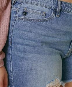 KANCAN Isabelle Ultra High Rise Mom Shorts - Plus