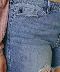 KANCAN Isabelle Ultra High Rise Mom Shorts - Plus